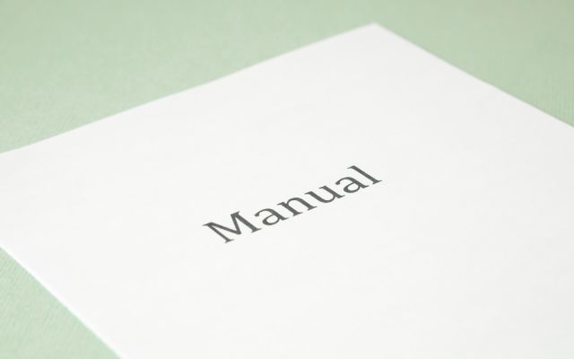 マニュアル
